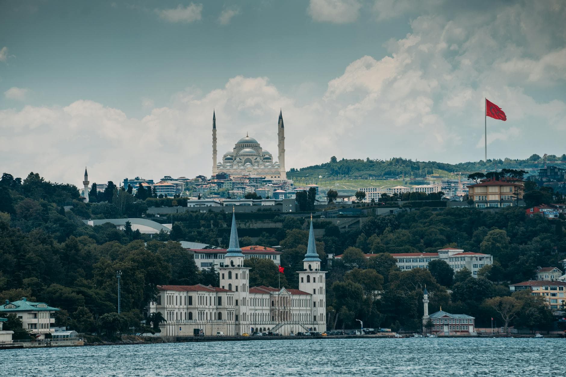 Istanbul footer background